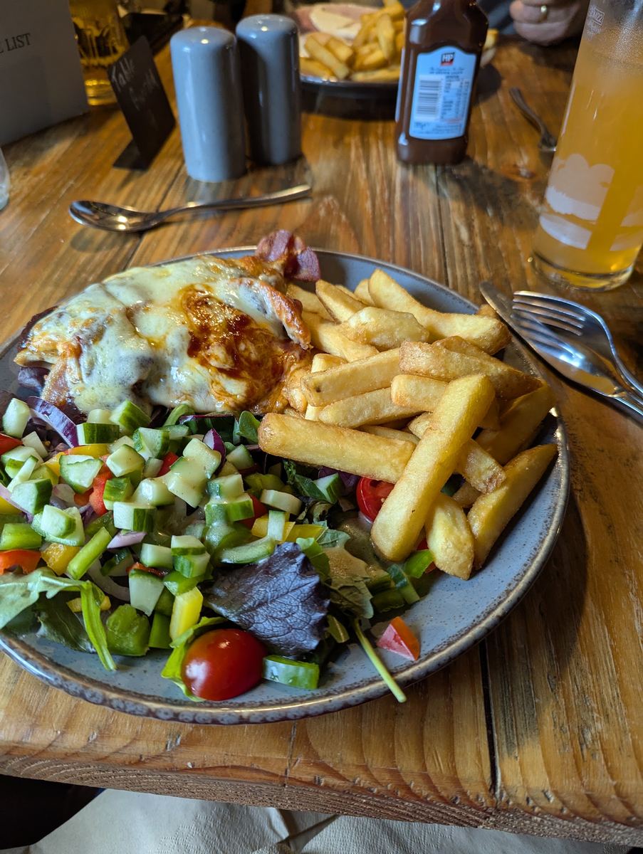 A plate from the menu at The Forest Arms